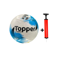 Bola Topper Society/Campo/Futsal Oficial + Bomba de ar