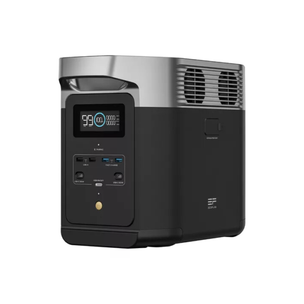 Ecoflow Delta 2 1024Wh Estação De Energia Portátil Gerador Solar 1800W 2400W Xboost 220V