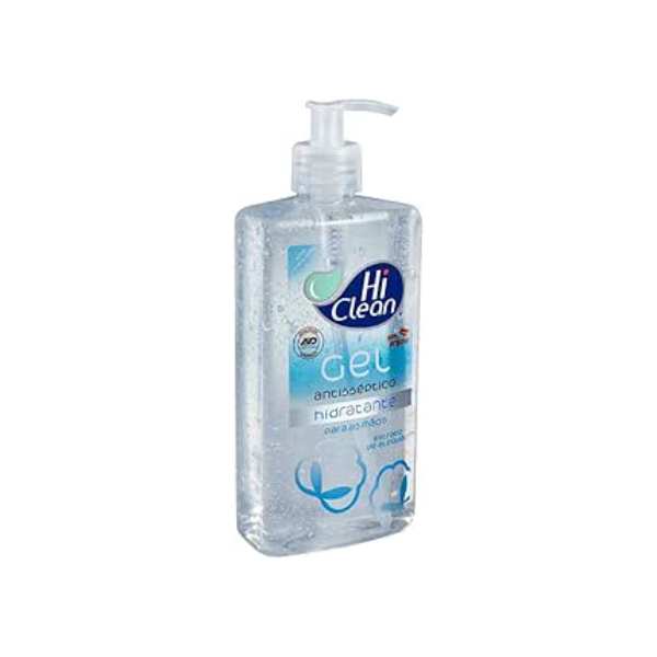 Hi Clean Álcool Gel 70% (65 8º Inpm) Extrato De Algodão 438G