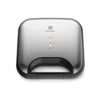 Sanduicheira grill chapa ondulada elétrico Electrolux antiaderente inox ESG20 127v