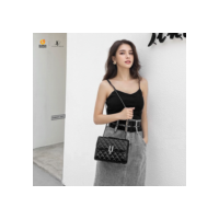 Bolsa feminina transversal corrente escura “Y” Bolsa Ombro Feminina de Festa