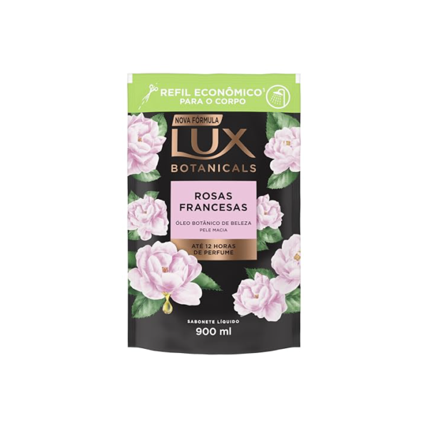 Lux Sabonete Líquido Refil Rosas Francesas 900ml