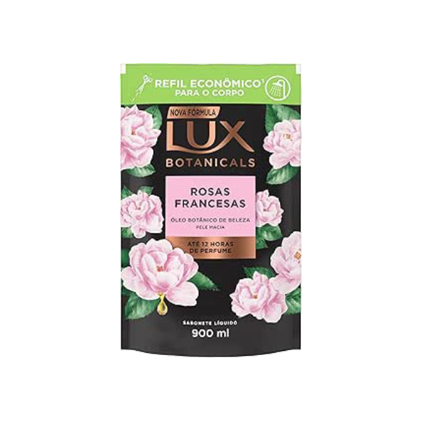 Lux Sabonete Líquido Refil Rosas Francesas 900ml
