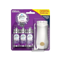 Glade Aromatizador de Ambiente, Lavanda, 1 Aparelho Spray e 3 Refis 12ml cada