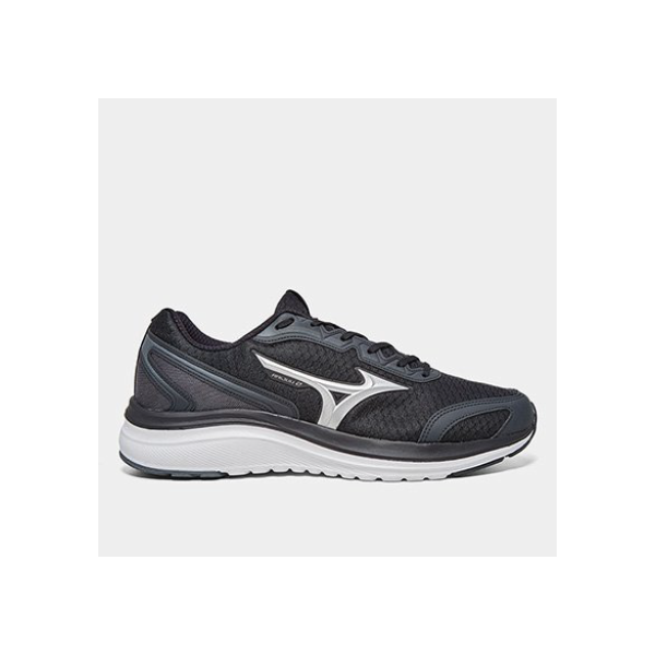 Tênis Mizuno Raijuu 2 Masculino - Preto+Branco