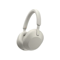 Sony WH-1000XM5 Os melhores fones de ouvido sem fio com cancelamento de ruído, otimizador automático NC, bateria de 30 horas, controle de voz Alexa, prata