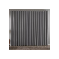 Cortina Blackout Em Tecido 3,00x2,80 Corta Luz Cor Cinza