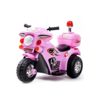 Triciclo Elétrico Infantil Moto Elétrica Infantil Bz Cycle Rosa Barzi Motors