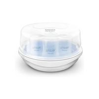 Esterilizador De Microondas para Mamadeiras Bicos e Chupetas Philips Avent Azul/Branco