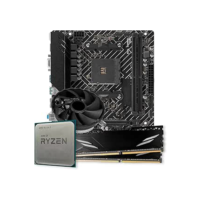 Kit Upgrade Gamer AMD Ryzen 5 5600GT | Radeon Vega 7 Graphics | Placa-Mãe A520M | 16GB RAM DDR4