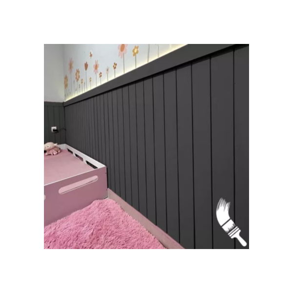 Kit 20 Ripas Placa Revestimento Shiplap Mdf CRU 3mm Decorativa