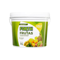Forth Frutas, Fertilizante, Adubo para Plantas Frutíferas, Nutritivo, Micronutrientes, NPK, Balde, 3kg