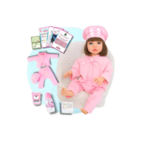 Bebê Reborn Boneca Menina Realista Pode Dar Banho E Itens