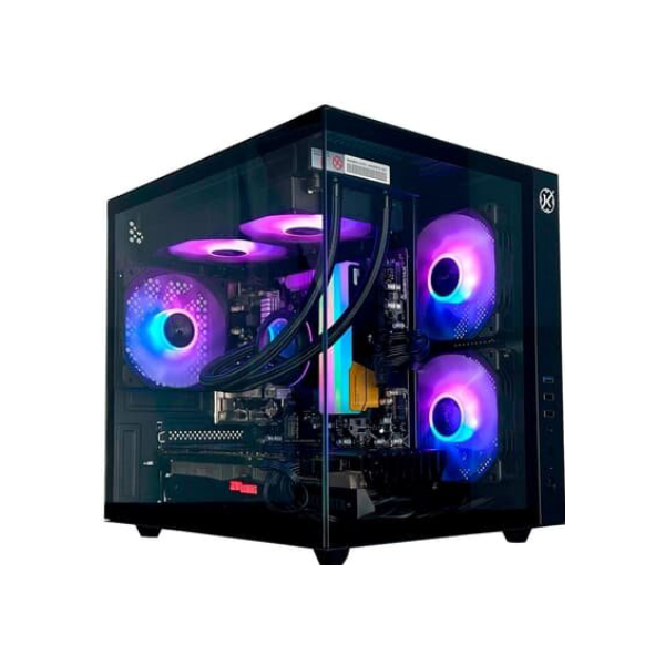 Gabinete Kalkan Midgard, Mid Tower, Lateral em Vidro, Micro-ATX, Preto - KLK00039