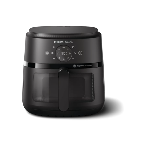 Fritadeira Airfryer Digital Série 2000 XL, Philips Walita, 6,2 litros, Tecnologia RapidAir, Preta, 2 anos de garantia, 110v, 1700W - NA230/00