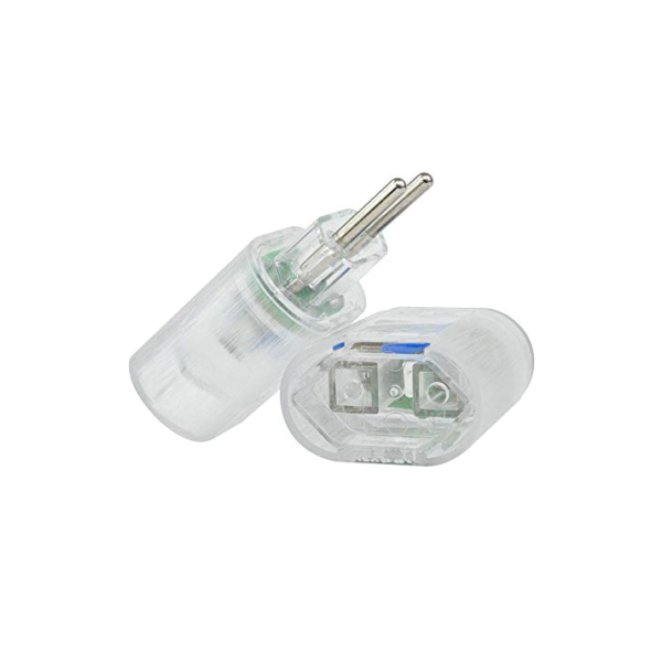 Protetor Contra Surtos Elétricos (DPS) CLAMPER 127/220V, 10 Amperes, 2 Pinos, para PC, PS5, Xbox, Smartphone, Monitor, Impressora, etc - iCLAMPER Pocket Fit 2P 10A Transparente Bivolt