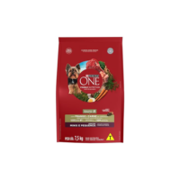 Purina ONE Ração para cães Adultos Minis e Pequenos - Frango & Carne 7,5kg