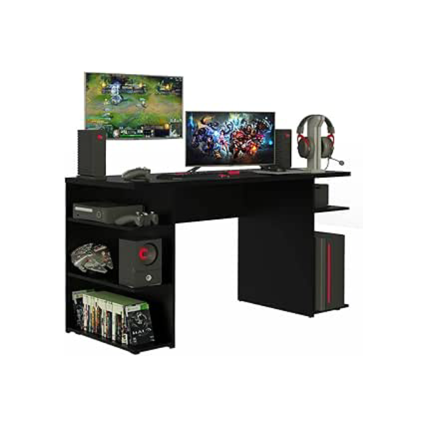 Mesa para Computador Gamer Madesa 9409 - Preto