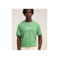 Camiseta Comfort em Algodão com Estampa Kodak e Paradise Verde