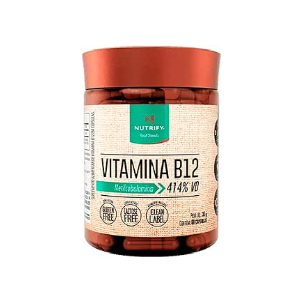 Nutrify - Vitamina B12-60 cápsulas