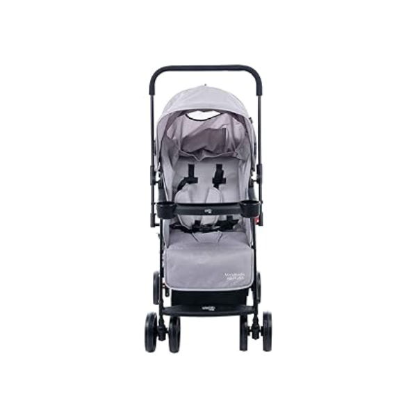 Maxi Baby Carrinho de Bebê Com Alça Reversível YouTurn (Cinza)