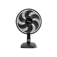 Ventilador de Mesa Mallory Turbo Compact 30 cm, Silencioso, Hélice de 6 pás, Grade Especial em Sistema TS, Máxima Vazão e Mínimo Ruído -127V