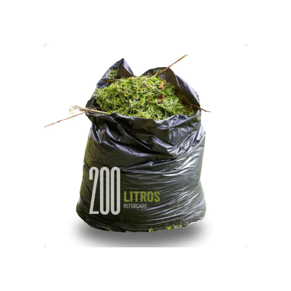Saco Lixo 200 Litros Reforçado Para Hoteis Pousadas Resorts