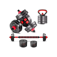 Kit Dumbbell Halter Ajustável Academia Musculação Para Braço Costa Peitoral Treino exercicio