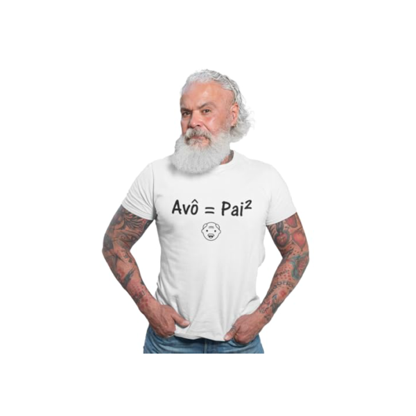 Camiseta Vovô Profissional Dia Dos Pais Avô Vô Aposentado GG Branco