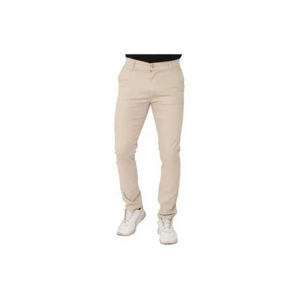 Calça De Sarja Masculina Bolso Faca/embutido C/ Lycra