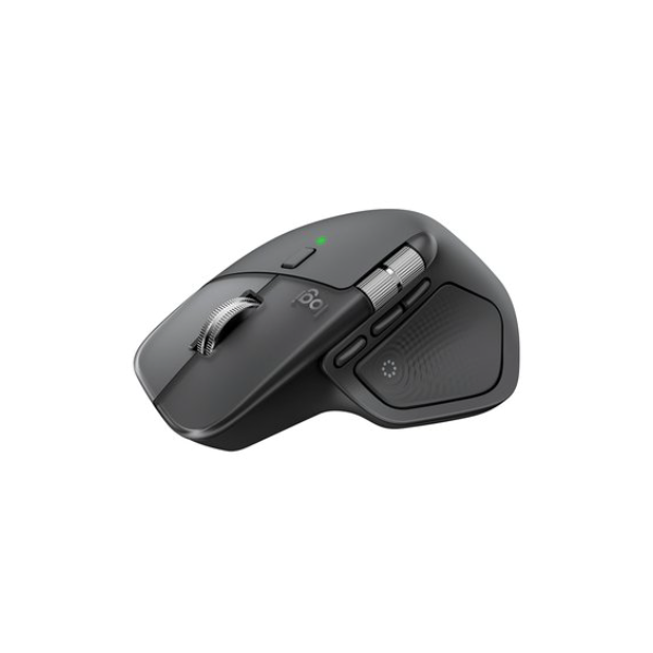 Mouse Sem Fio Logitech MX Master 4, Sensação Tátil do Haptic Feedback, USB-C, Bluetooth, Grafite - 910-007565