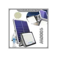 Refletor Solar De 1000 W Com Painel Solar Holofote Solar LED À Prova D'água Com Controle Remoto