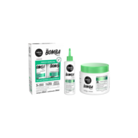 Kit SOS Bomba Antiqueda 200ml com Tônico Fortalecedor e Máscara Salon Line