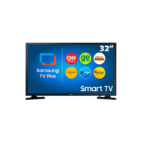 Smart TV 32" LED HD Samsung Tizen T4300 com HDR, Sistema Operacional Tizen, Wi-Fi, Espelhamento de Tela, Dolby Digital Plus, HDMI e USB - 32T4300