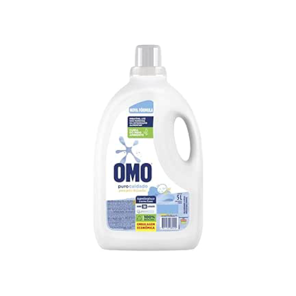 OMO Sabão Líquido Omo Puro Cuidado 5L