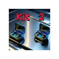 Kit M10 Bluetooth 5.3 Fones de ouvido sem fio TWS estéreo com carregador Power Bank