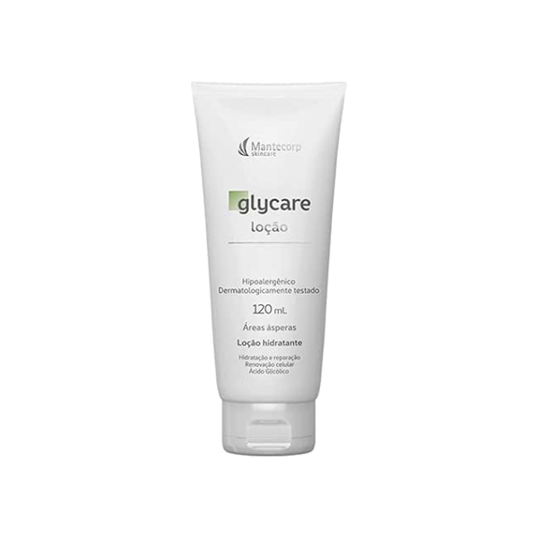 Mantecorp - Hidratante Corporal Glycare Loção - Hidratação Intensa para Áreas Ressecadas, Ácido Glicólico - 120ml