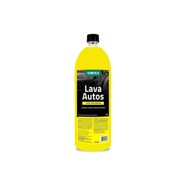 Lava Autos Vintex 1,5l Concentrado Neutro Shampoo Automotivo