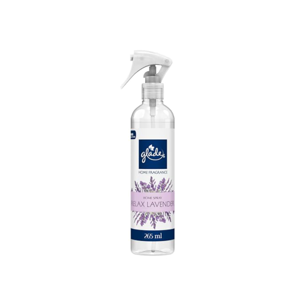 Glade Aromatizador de Ambiente, Borrifador Aroma Relax Lavender Lavanda e Sândalo, 265ml