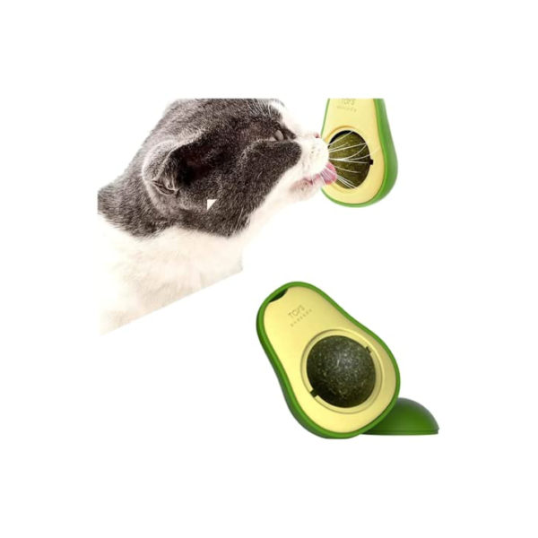 Abacate De Brinquedo Para Gatos Com Catnip Erva Gato Natural