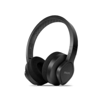 PHILIPS, Headphone Sport Bluetooth, TAA4216BK/00, Até 35 horas de bateria, Resistente à Água e Poeira, Preto