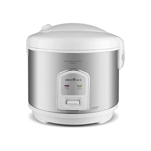 Panela de arroz, Bpa5bi, 5 xícaras, Branco, 110v, Britânia