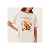 Camiseta Unissex Cachorro Caramelo Brasiliensis Aesthetic