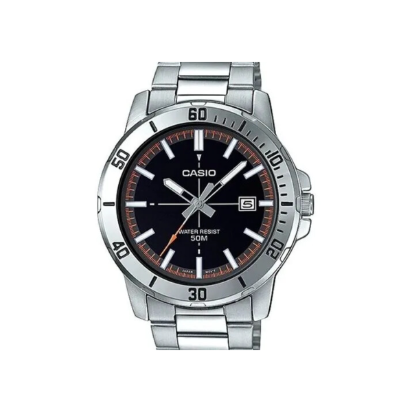 Relógio Casio Collection Masculino Prata Mtp-vd01d-7evudf-br