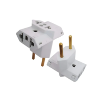 Benjamim T Com 3 Entradas Multiplicador 10a Adaptador 20a Pino Chato Secador Microondas AirFryer Completestore T 3 saidas 10a
