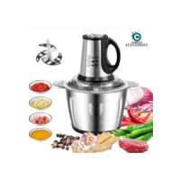 2-3 Litro Triturador De Alimentos Carne e Legumes Processador Elétrico 110v-220v Envio Imediato!!!