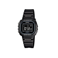 Relógio Casio Digital Vintage Unissex Preto Original Standard LA-20WH-1BDF