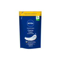 NIVEA Sabonete Líquido Refil Creme Care 200ml - Sensação de pele intensamente hidratada com o melhor do NIVEA Creme