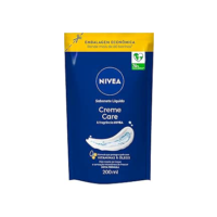 NIVEA Sabonete Líquido Refil Creme Care 200ml - Sensação de pele intensamente hidratada com o melhor do NIVEA Creme