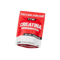 FTW Creatina Monohidratada 100% Pura - Explosão de Energia, Força e Resistência - Absorção Rápida para Ganho de Massa e Performance (Refil 1KG)